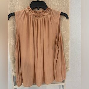 Sleeveless Tan Top